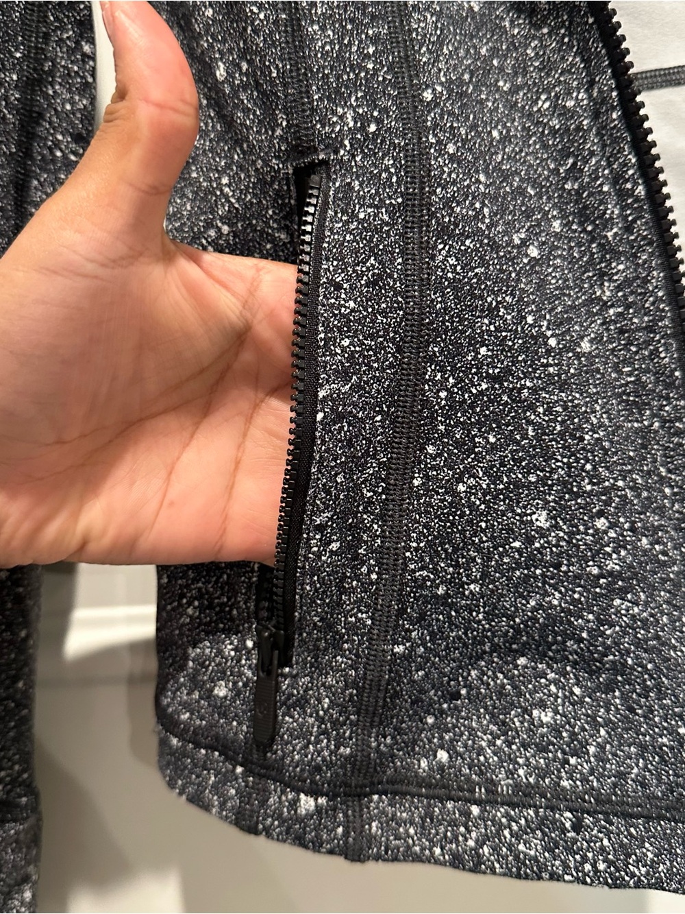 Lululemon Speckled Black Full‑Zip Define Jacket - Picture 7 of 10